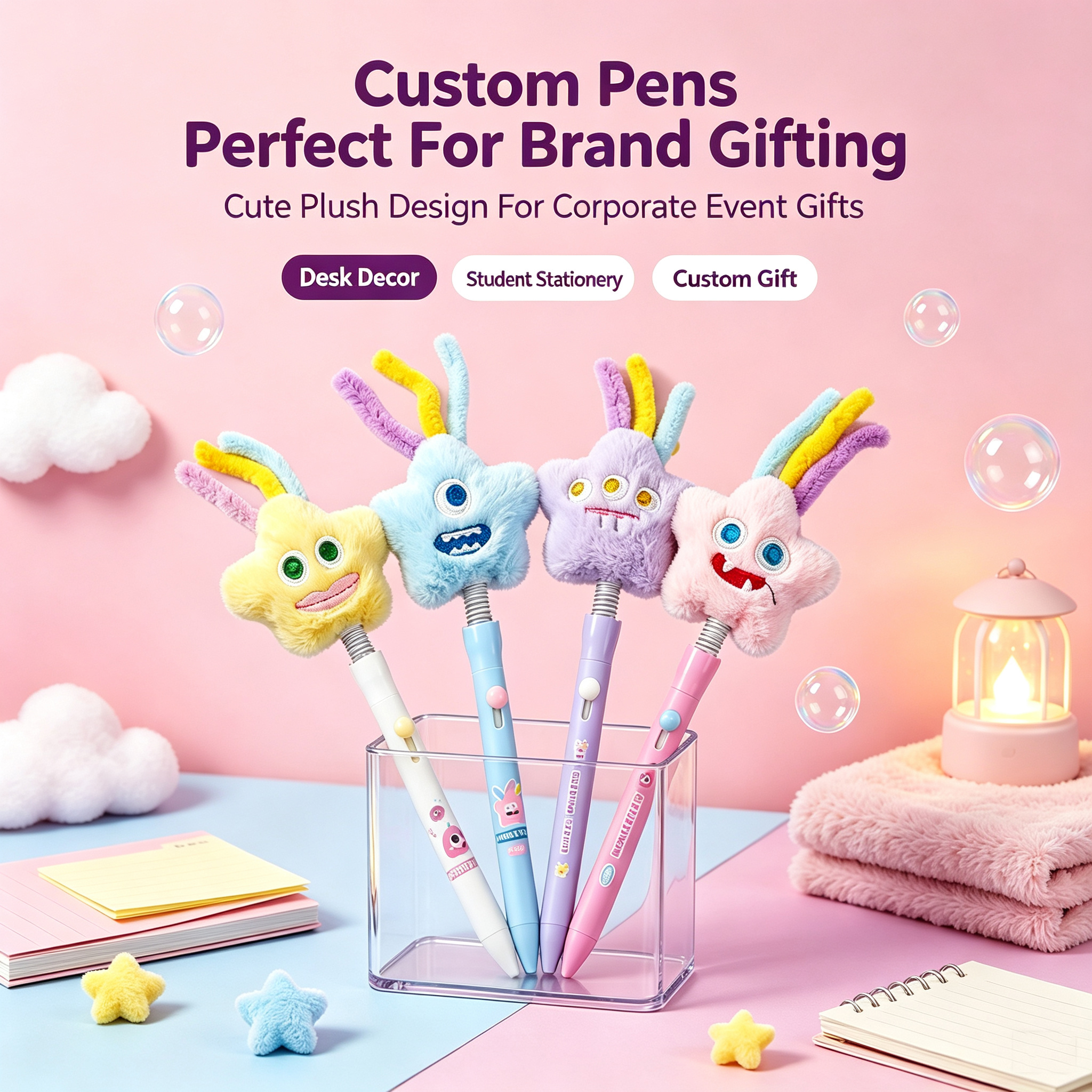 MOYIA Custom Monster Plush Gel Pen