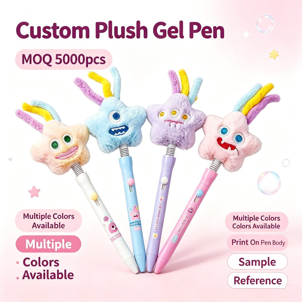 Monster Plush Gel Pen
