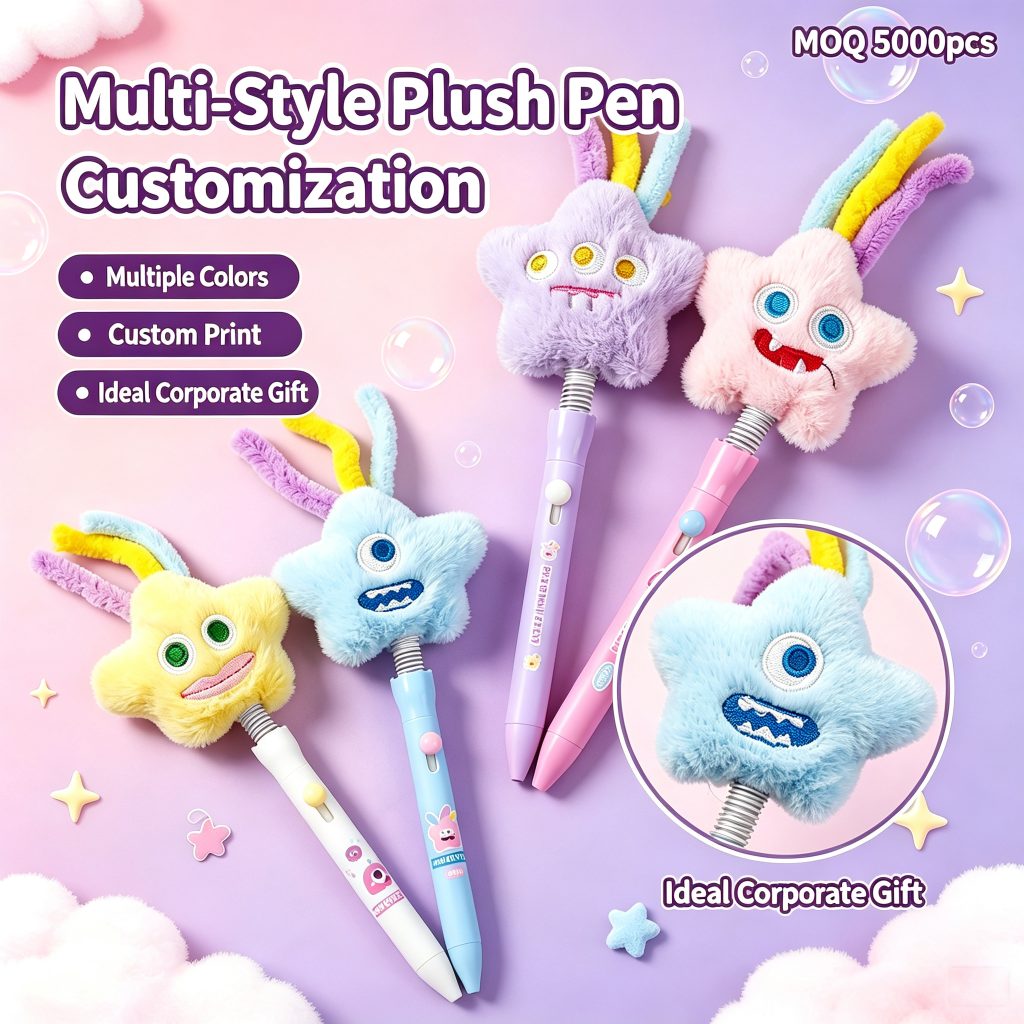 Monster Plush Gel Pen