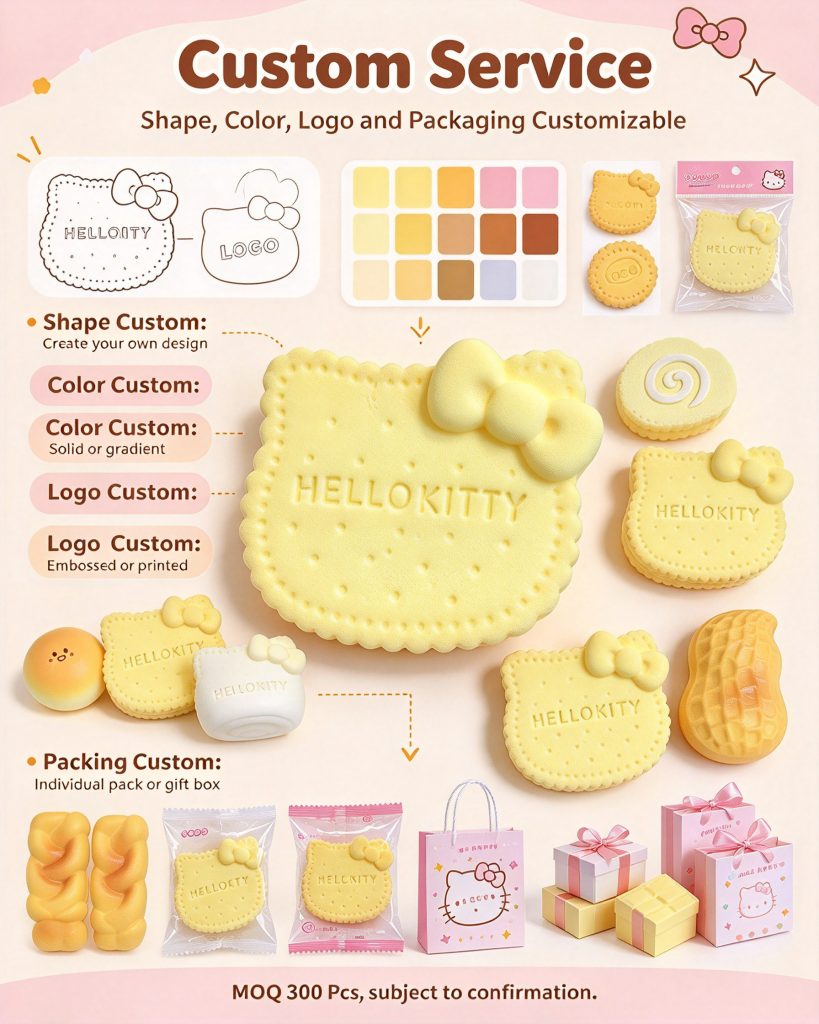 Simulation Soft Bread Squishy - MOYIA custom wholesale