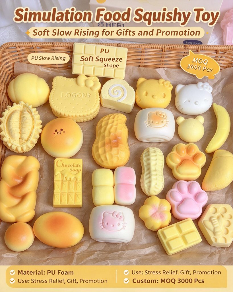 Simulation Soft Bread Squishy - MOYIA custom wholesale