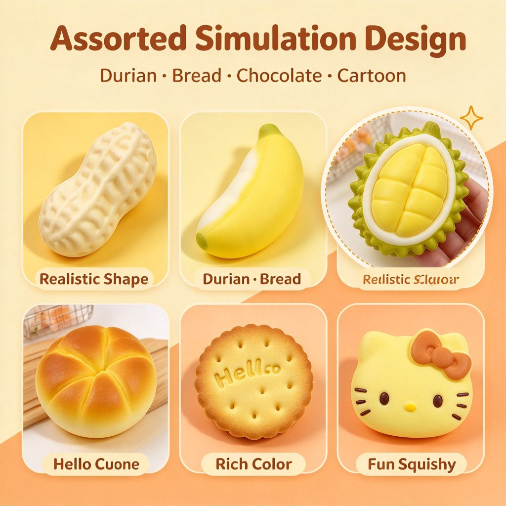 Simulation Soft Bread Squishy