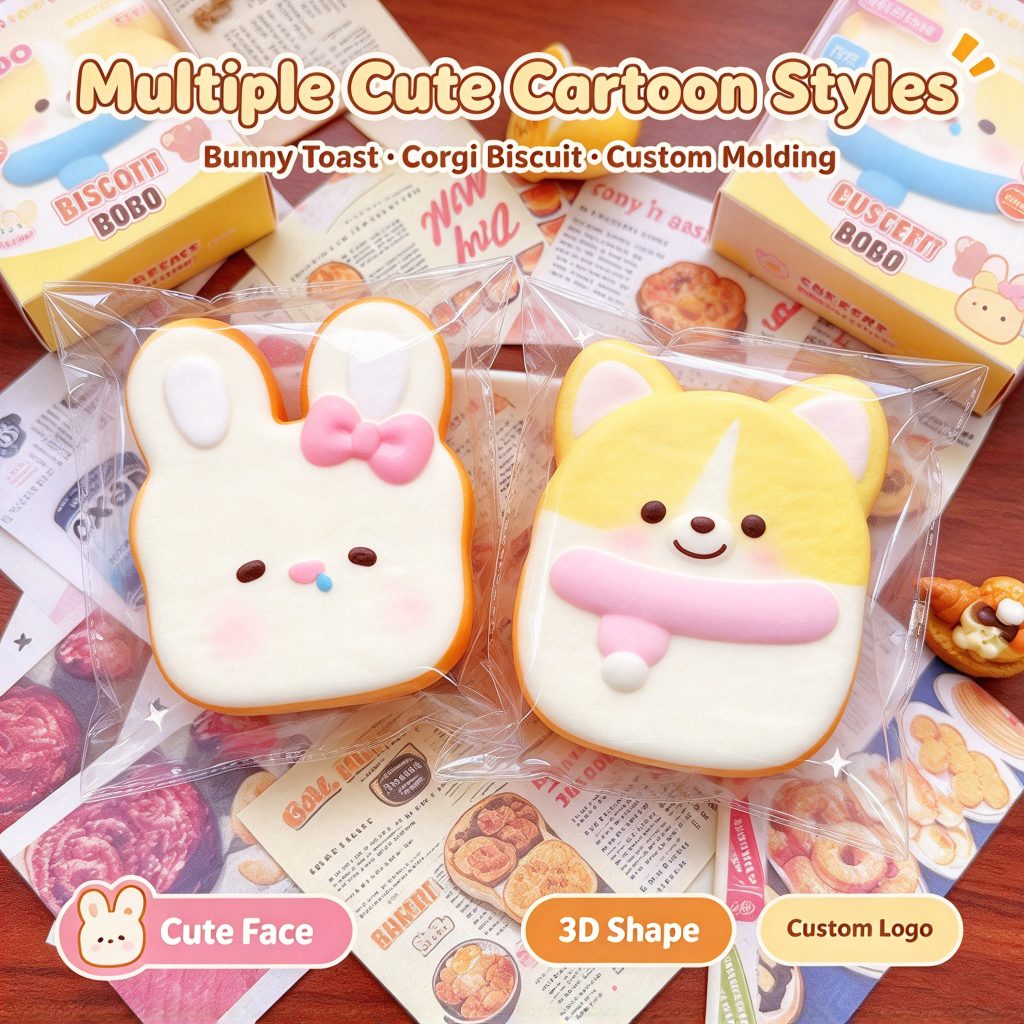 Custom Simulation Food Squishy (PU) — Bulk Wholesale & Logo